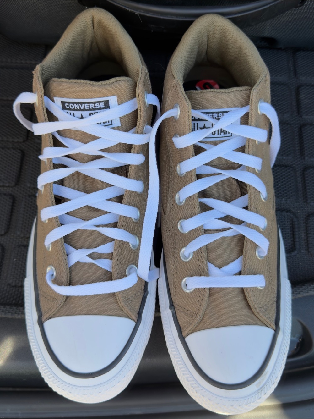 Converse Chuck Taylor All Star Malden Street Mid Top Sneakers Brown Sz 10 Skater